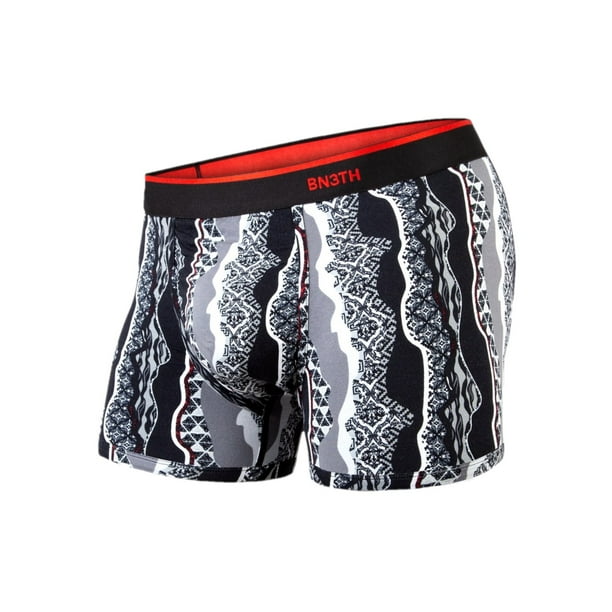 BN3TH Mens Print Classic Trunk Nice Stripe Black, Small BN3TH Mens Print Classic Trunk Nice Stripe Black, Small